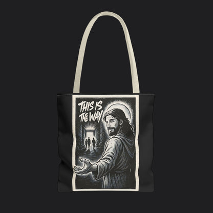 This is the Way Tote Bag — Military Lifestyle Veteran Canvas Bag