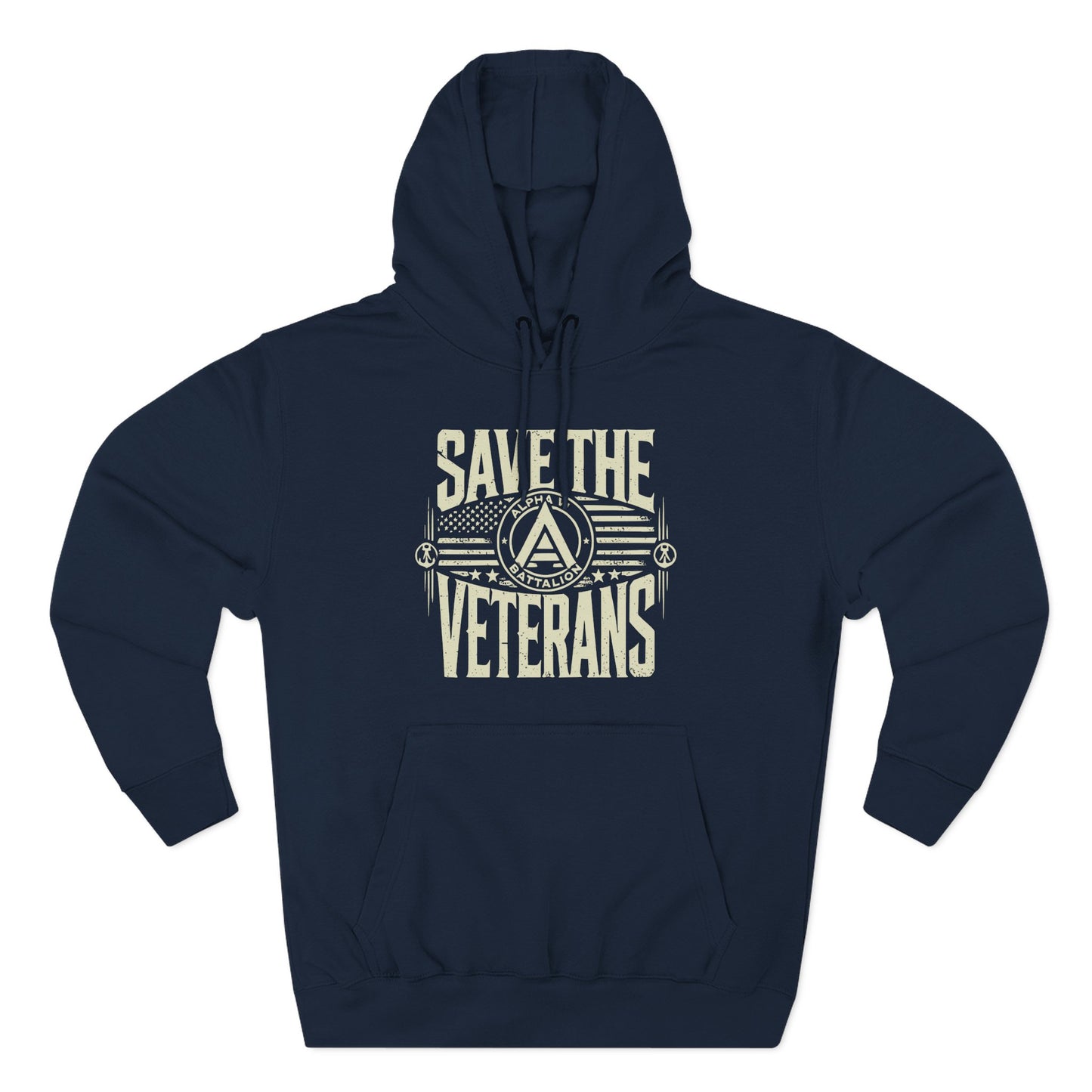 Save the Veterans Hoodie – Disintegration Edition (Male Variant)