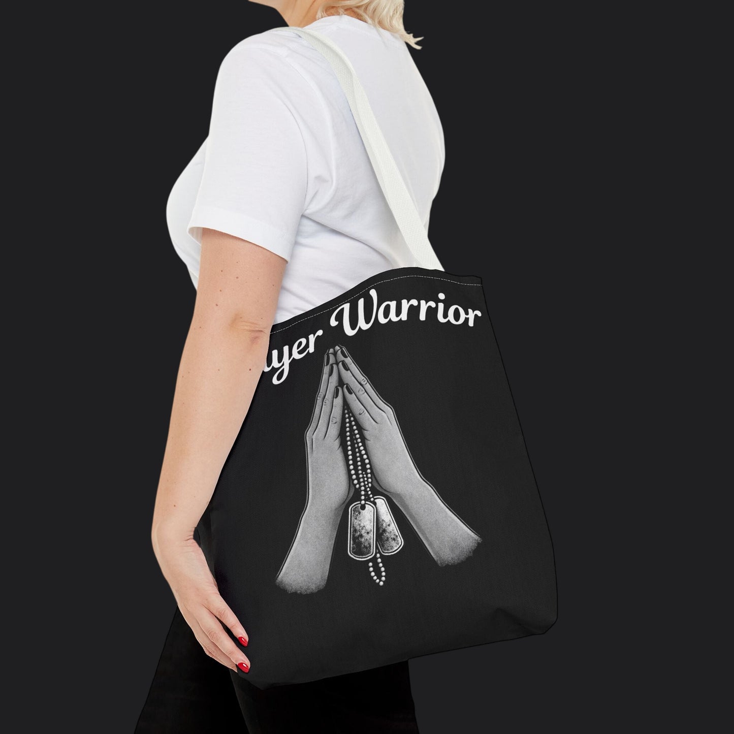 Prayer Warrior Tote Bag