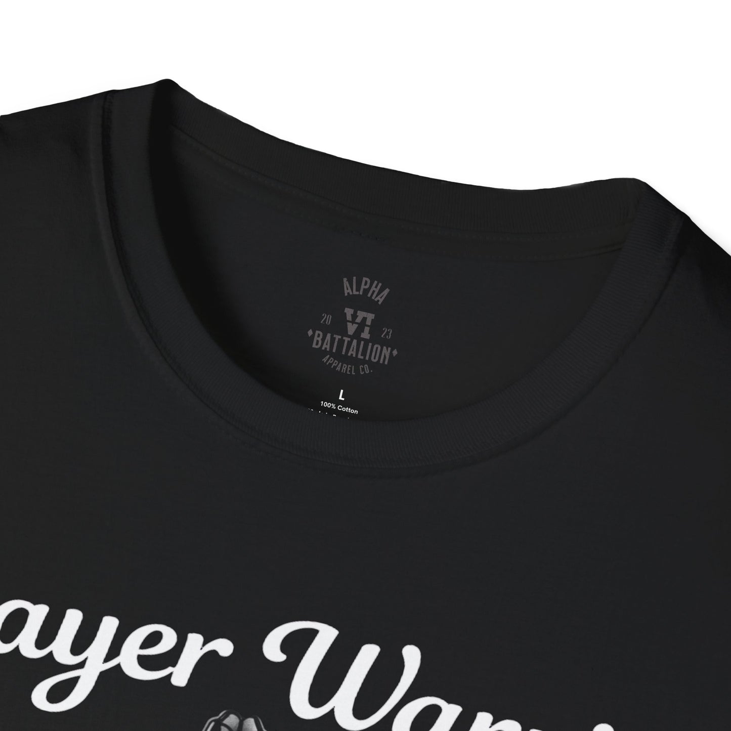 Prayer Warrior Tee Female — Christian Women's Faith Veteran T-Shirt