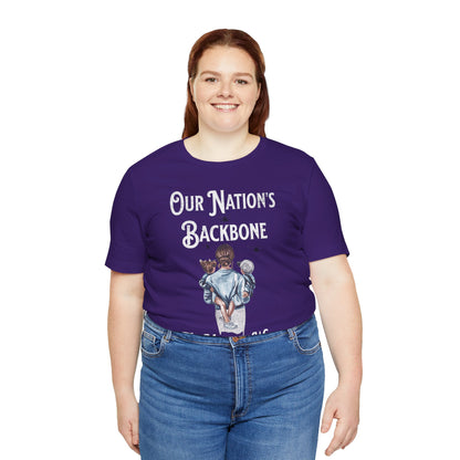 Our Nation's Backbone: The Military Wife Tee