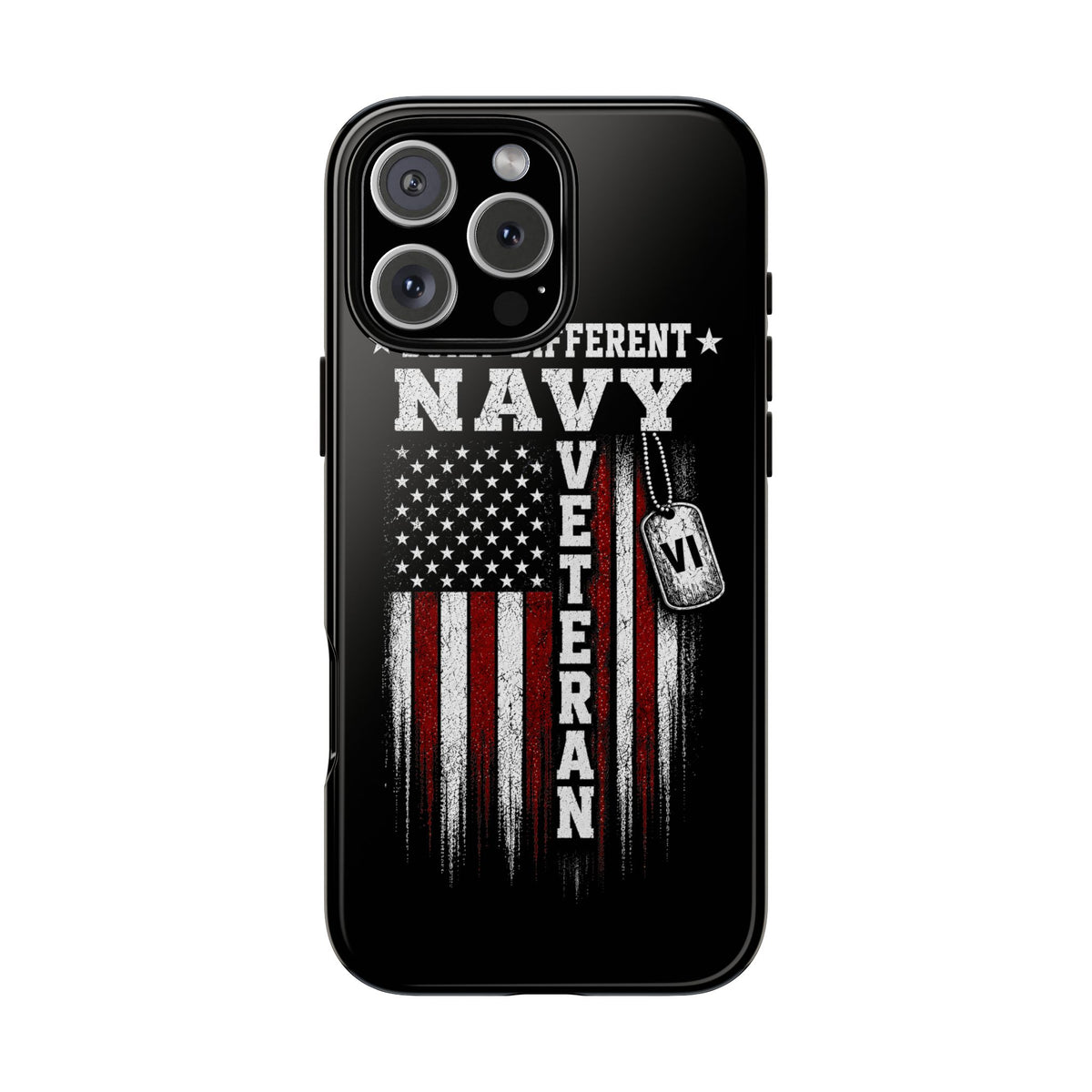 Built Different Navy Veteran Tough Phone Case