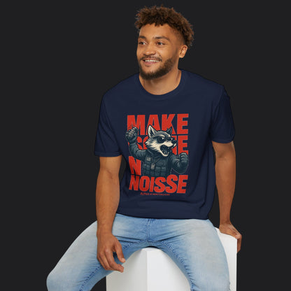 Make Some Noise Alpha 6 Wolf Tee