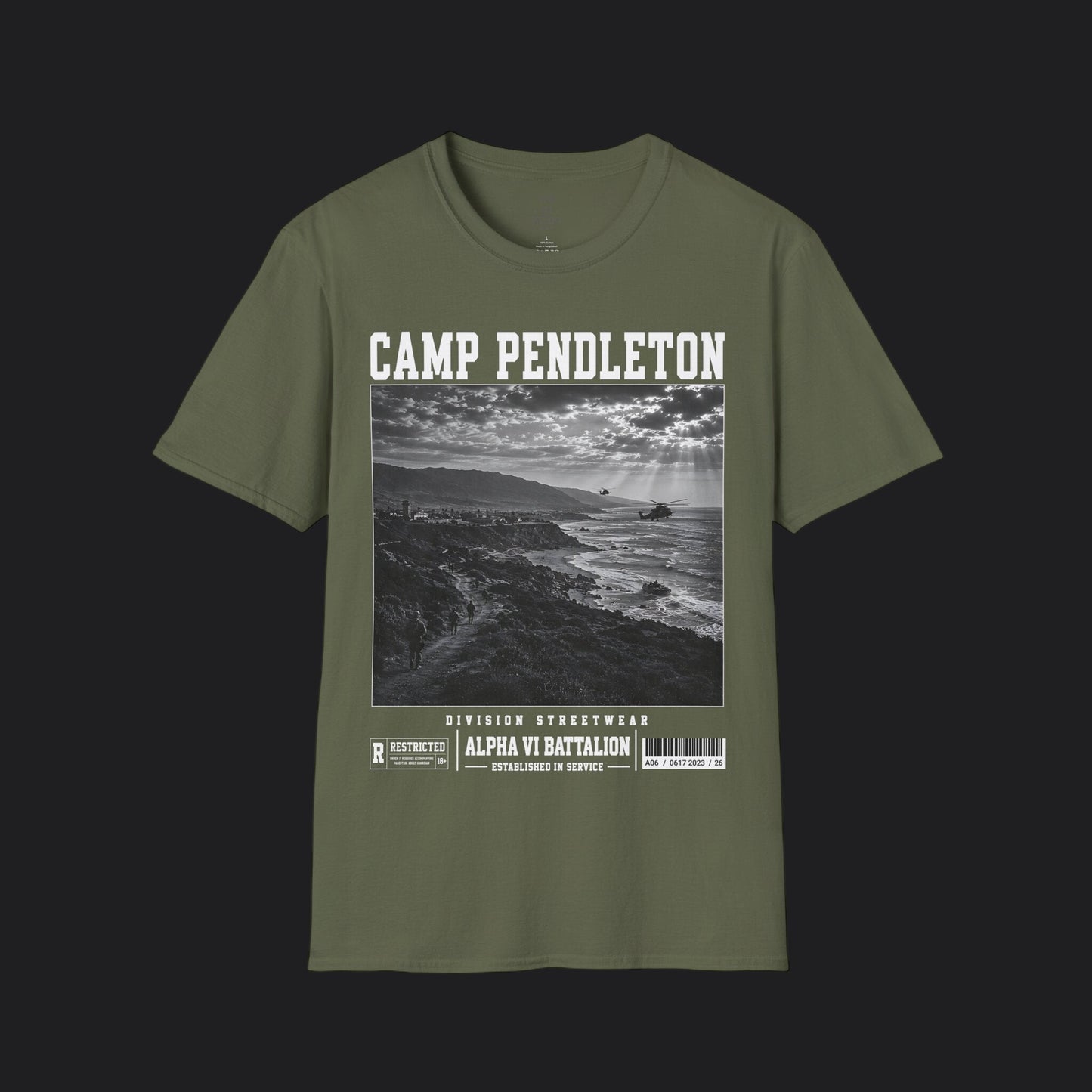 Camp Pendleton Division Streetwear Tee