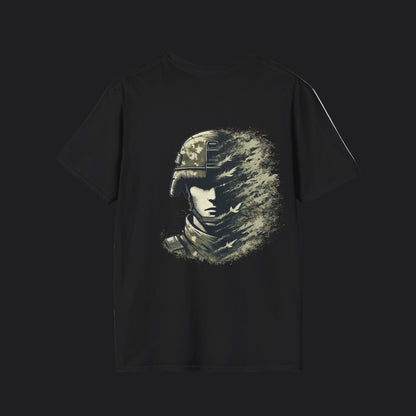 Save the Veterans Disintegration Edition Male — Veteran Awareness T-Shirt