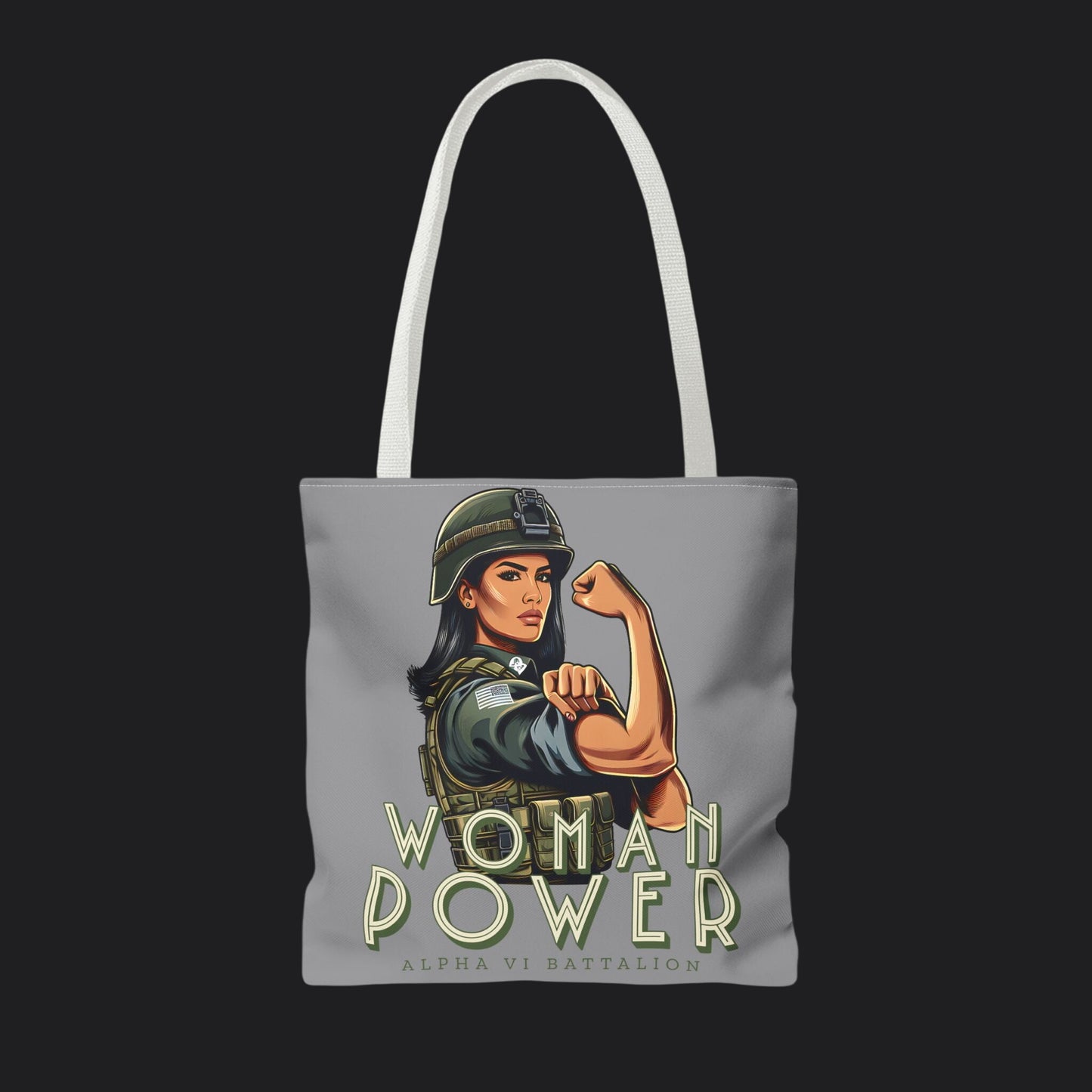 Rosie the Riveter Spirit Edition Tote Bag — Women's Empowerment Canvas Bag