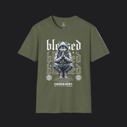Blessed Tee — Christian Faith Veteran Military Pride T-Shirt