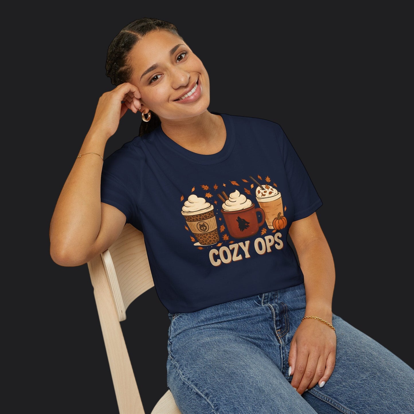 Cozy Ops Tee — Military Family Homefront Heroes Fun T-Shirt