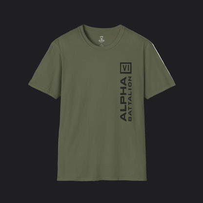 Alpha VI Battalion Vertical Block Tee