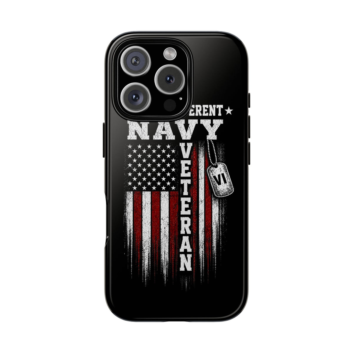 Built Different Navy Veteran Tough Phone Case