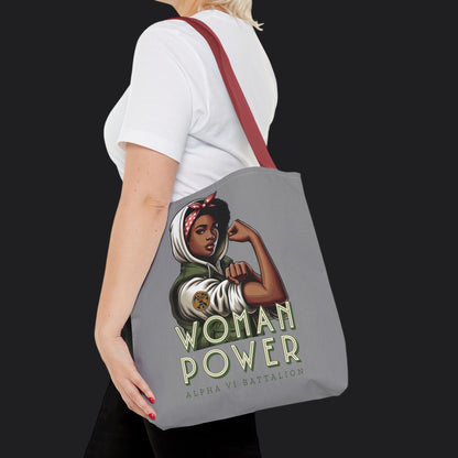 Rosie the Riveter Heritage Edition Tote Bag — Vintage Women's Empowerment Canvas Bag