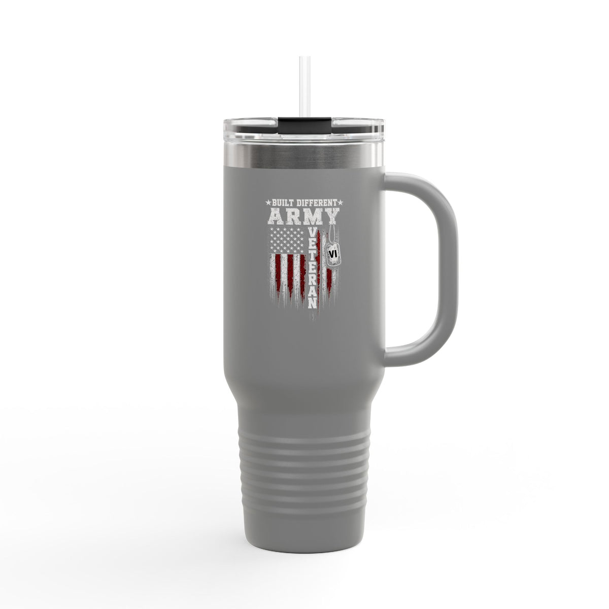 Built Different Army Veteran 40oz Tumbler