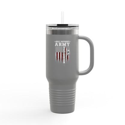 Built Different Army Veteran 40oz Tumbler