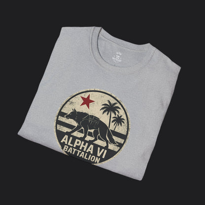 Alpha VI Wolf Sunset Reign Tee