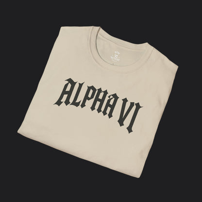Alpha VI Battalion Crest Tee — Veteran Brand Core Identity T-Shirt v3