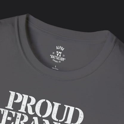 Proud Dad of Veteran Tee — My Daughter Saved Your Ass Without Asking Questions