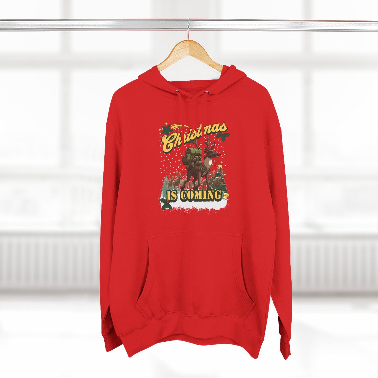 Rucking Rudolph: Christmas Is Coming Hoodie