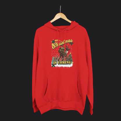 Rucking Rudolph: Christmas Is Coming Hoodie