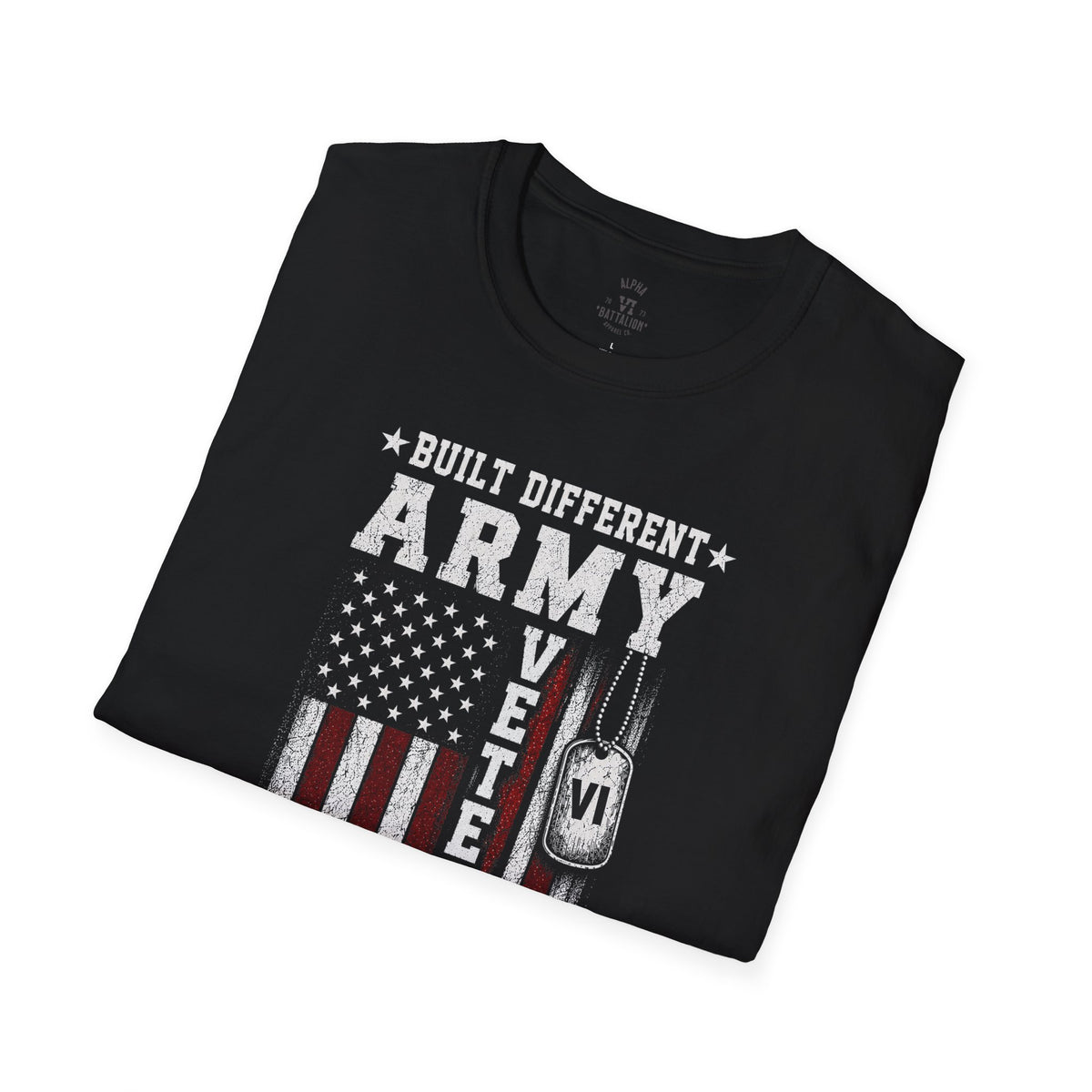 Built Different Army Veteran Tee