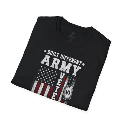 Built Different Army Veteran Tee