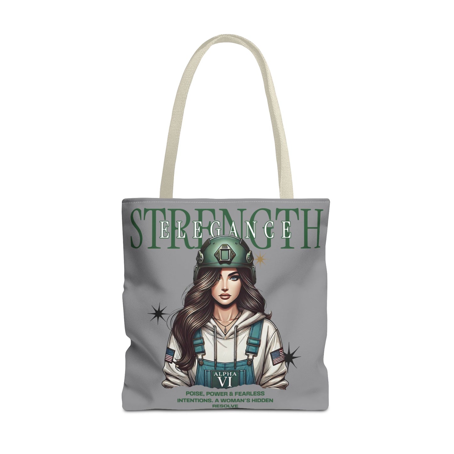 Strength & Elegance Tote Bag