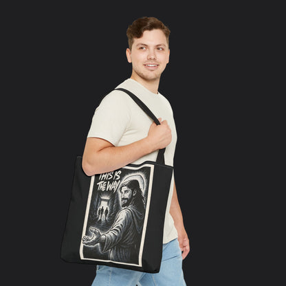This is the Way Tote Bag — Military Lifestyle Veteran Canvas Bag