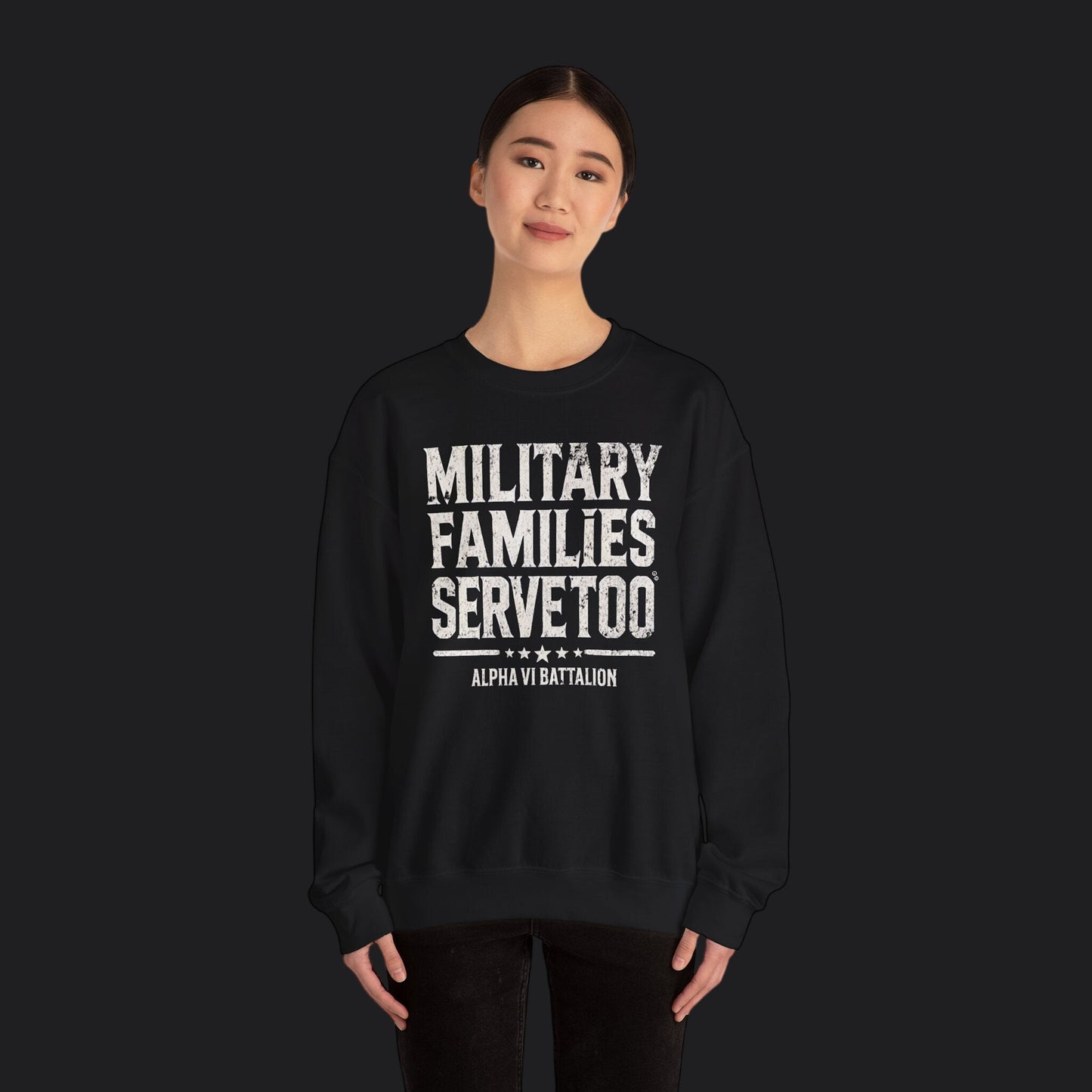 Military Families Serve Too Sweater