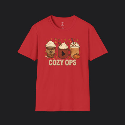 Cozy Ops Tee — Military Family Homefront Heroes Fun T-Shirt
