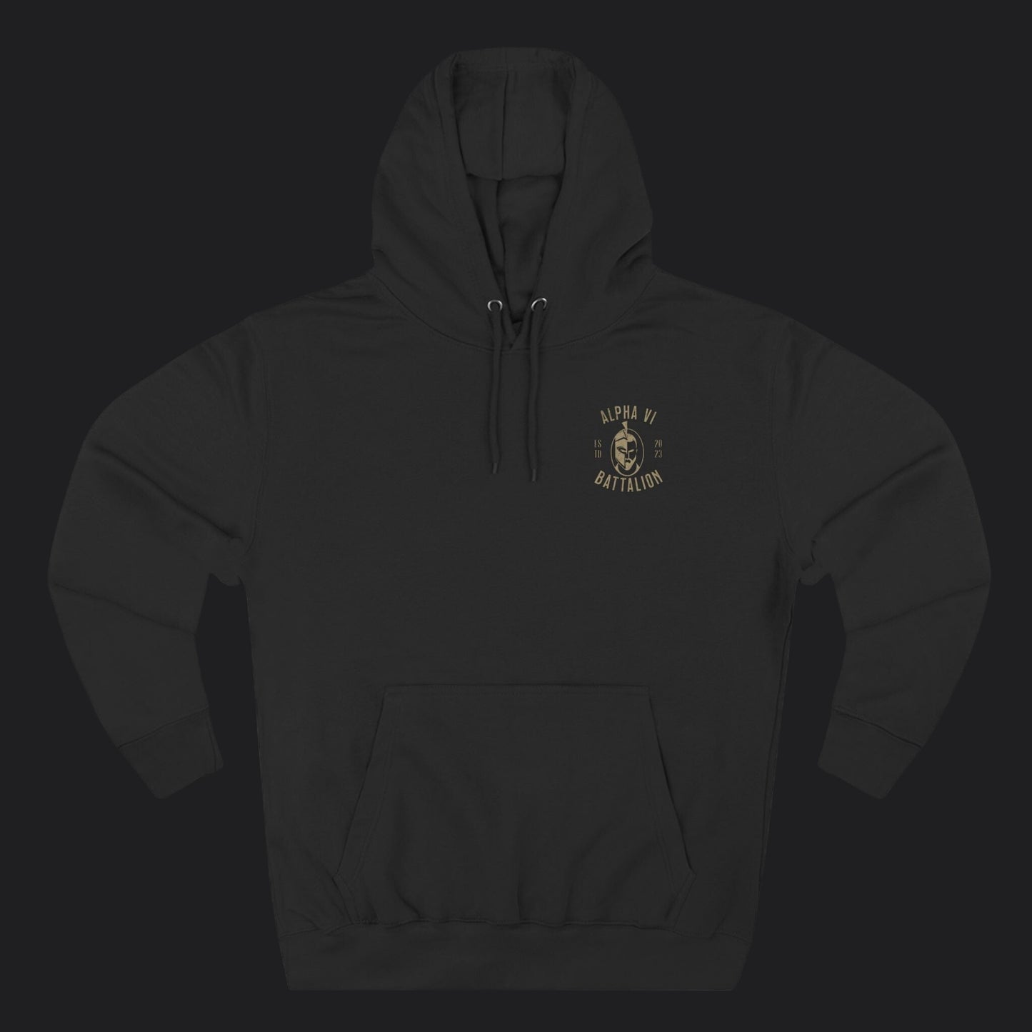 Nobody Cares Work Harder Hoodie — Veteran Motivational Premium Pullover