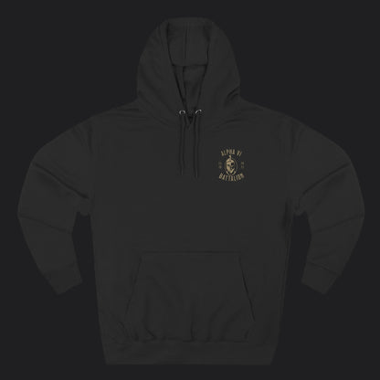 Nobody Cares Work Harder Hoodie — Veteran Motivational Premium Pullover