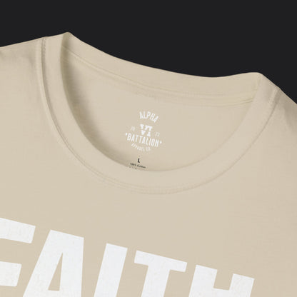 Faith Over Fear Tee — Christian Faith Veteran Military T-Shirt