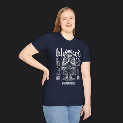 Blessed Tee — Christian Faith Veteran Military Pride T-Shirt