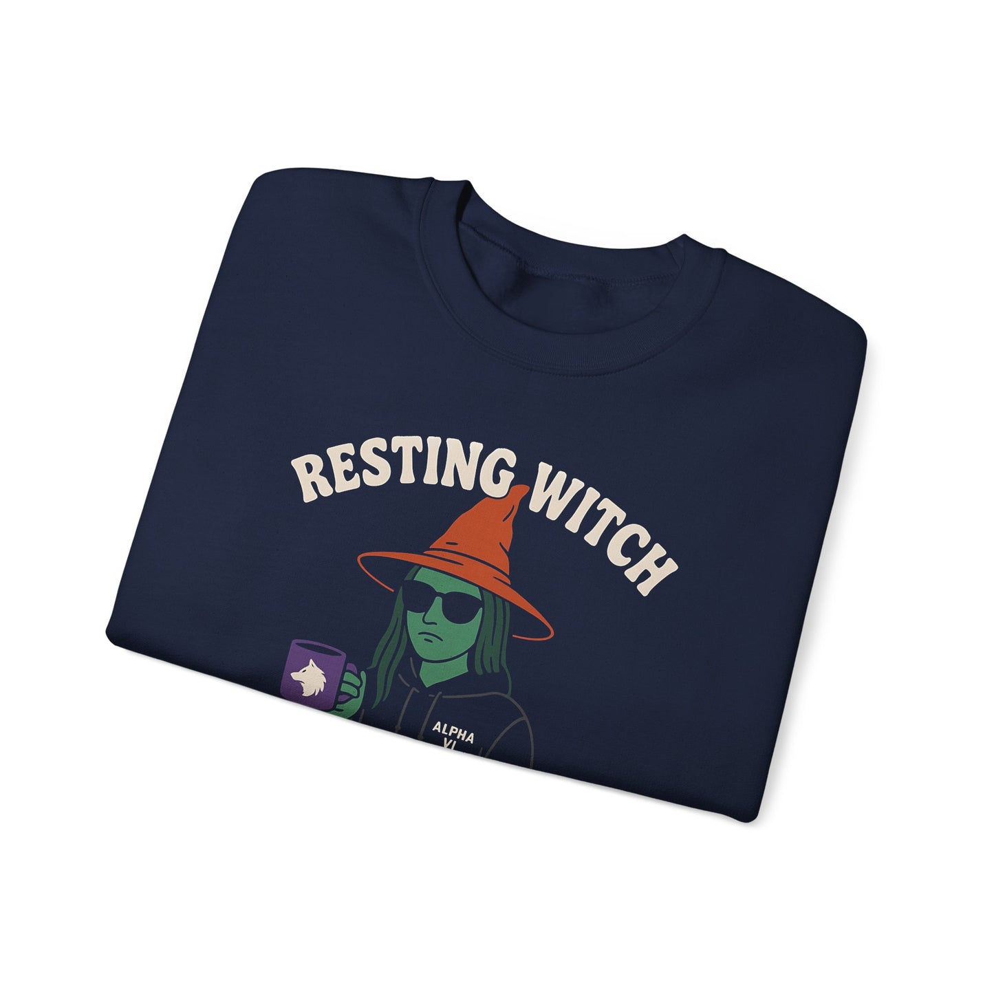 Resting Witch Mission Ready Sweater