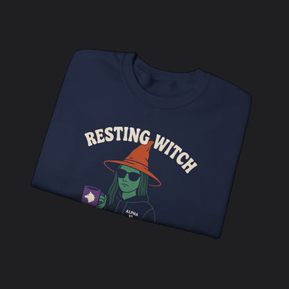 Resting Witch Mission Ready Sweater