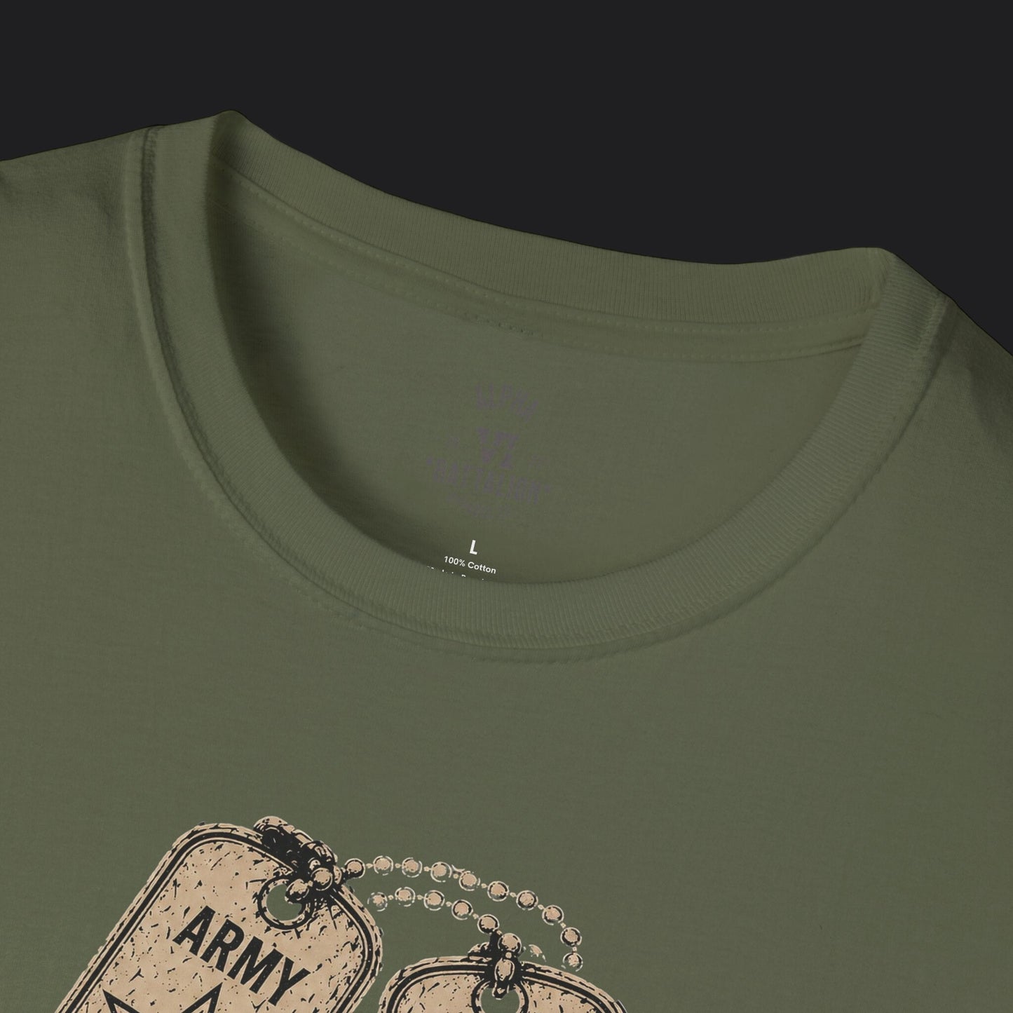 All Branches Served Dog Tag Tee — Military Pride Veteran T-Shirt