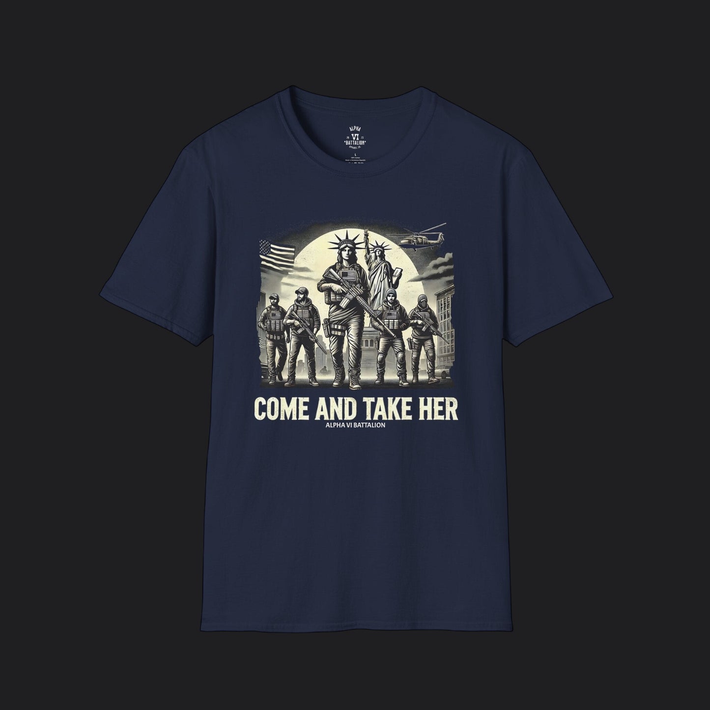 Come and Take Her Lady Liberty Tee