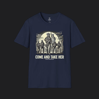 Come and Take Her Lady Liberty Tee