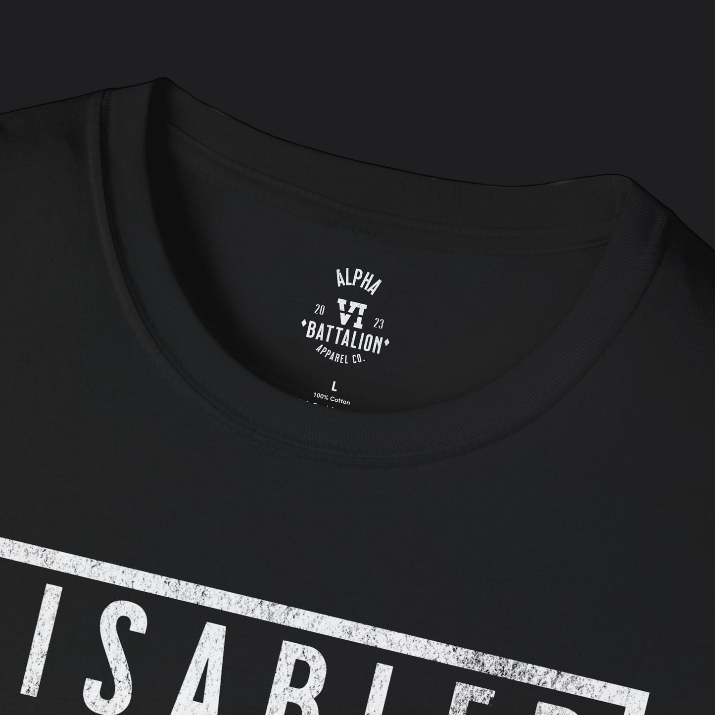 Disabled Vet Tee — Veteran Pride Disability Humor T-Shirt