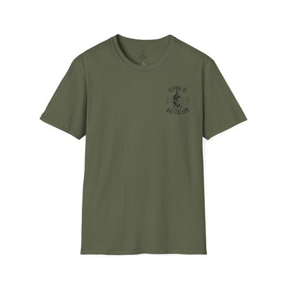 VET MOM Always Night Op Ready Tee — Black Text, Unisex Softstyle