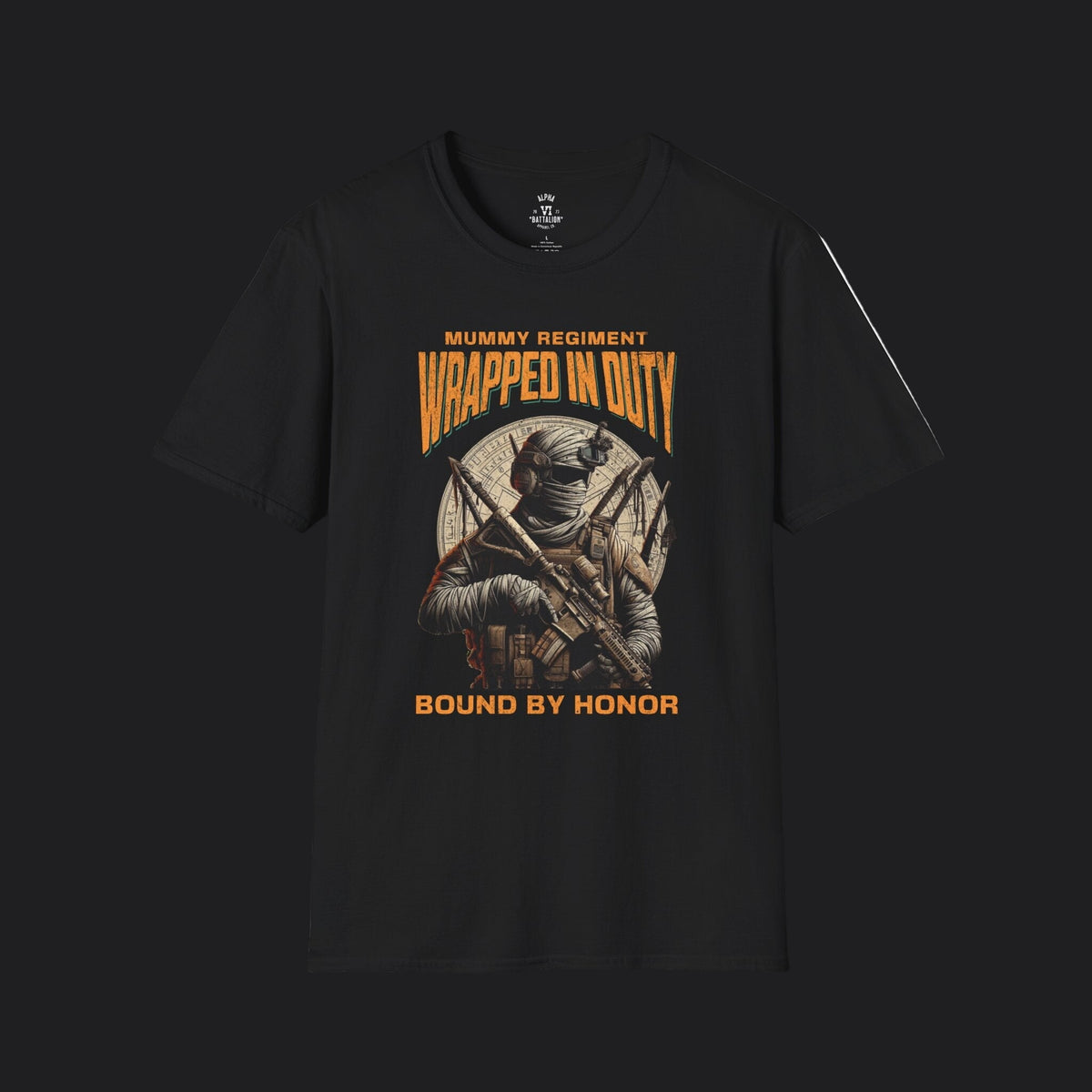 Mummy Regiment Wrapped in Duty Tee