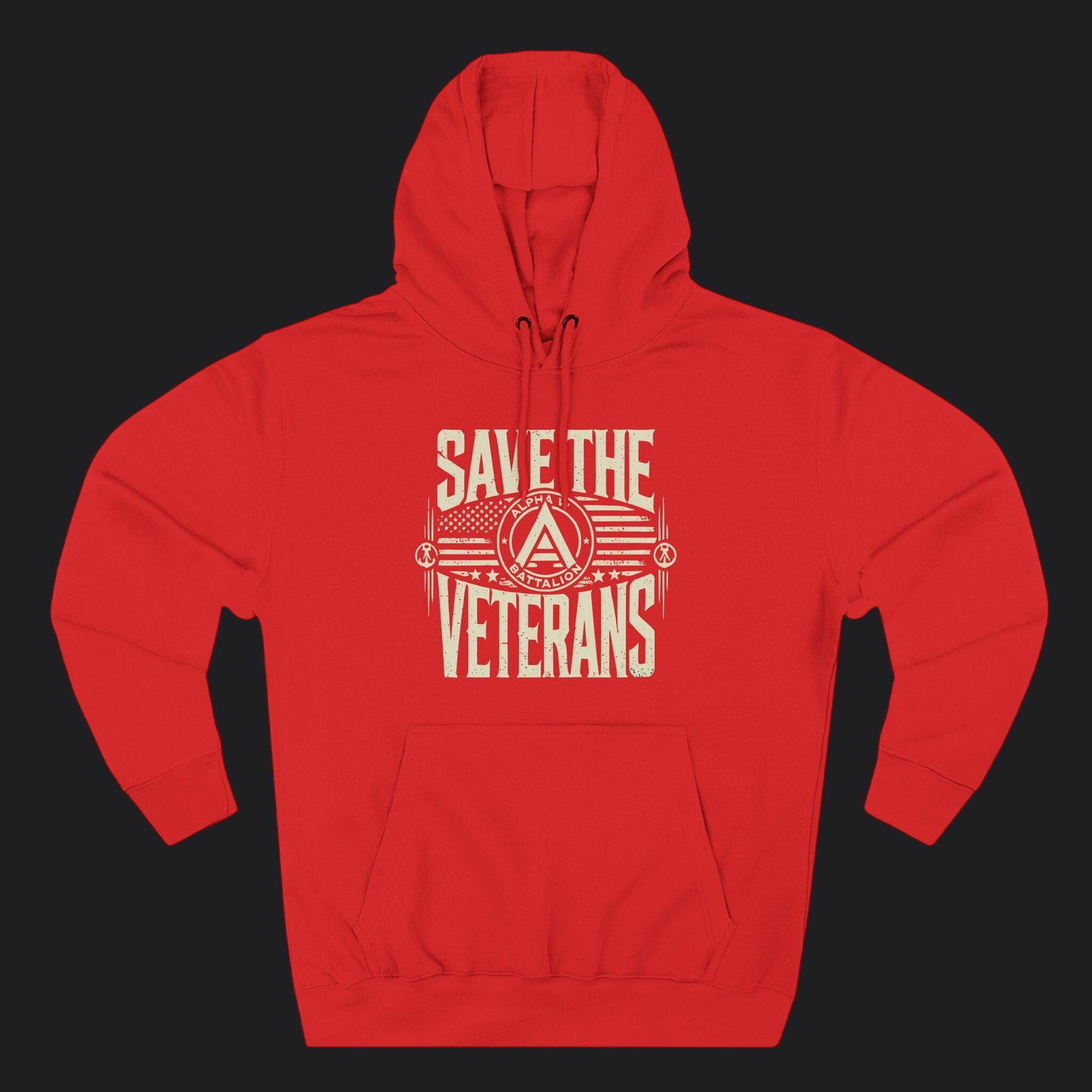 Save the Veterans Hoodie – Disintegration Edition (Male Variant)