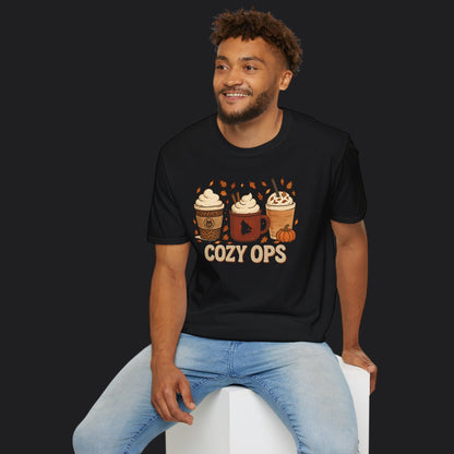 Cozy Ops Tee — Military Family Homefront Heroes Fun T-Shirt