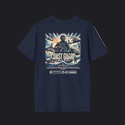 COAST GUARD Always Ready Tee — USCG Veteran Pride T-Shirt
