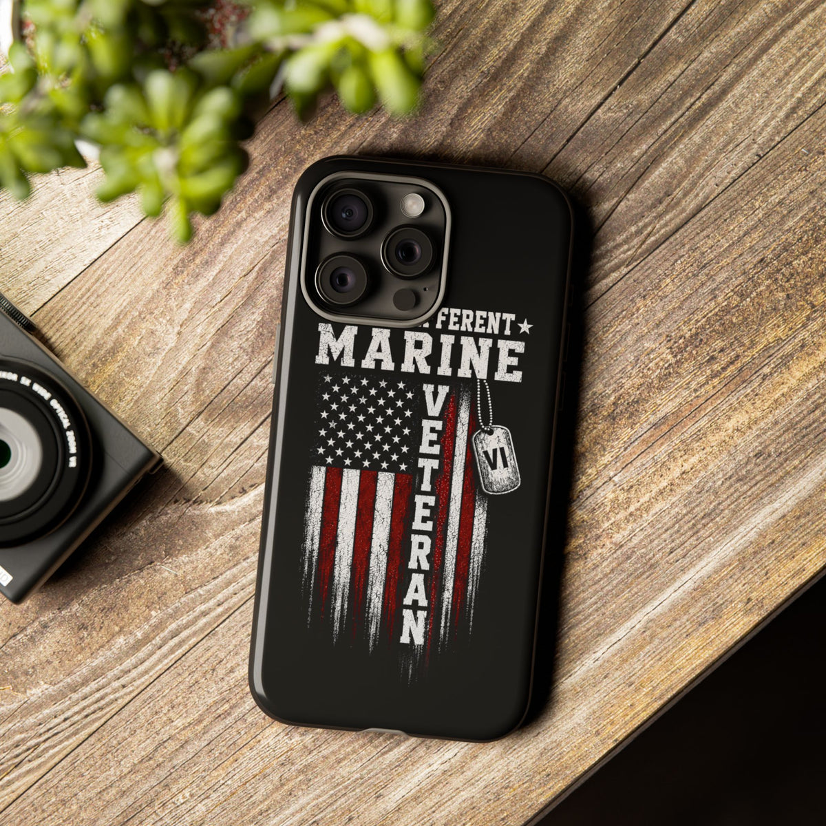 Built Different Marine Veteran Tough Phone Case