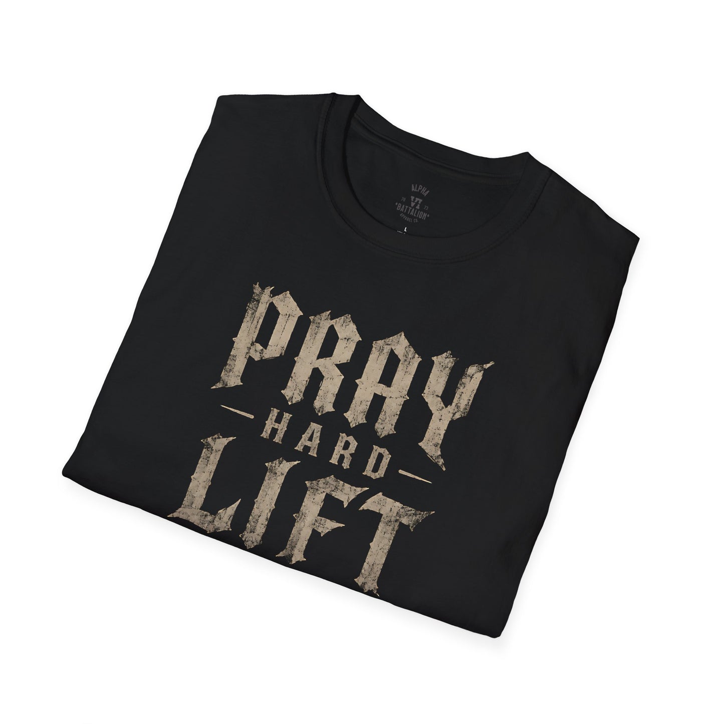 Pray Hard Lift Heavy Stay Dangerous Tee