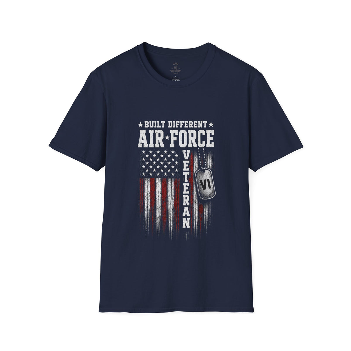Built Different Air Force Veteran Tee