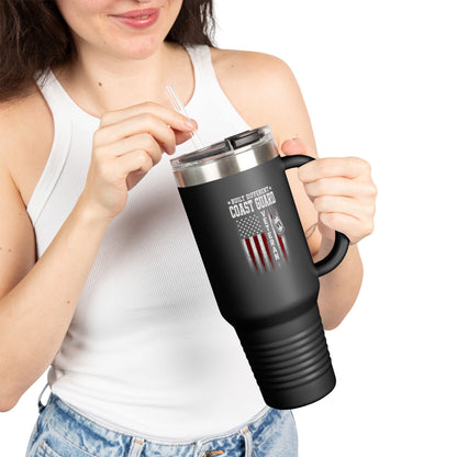 Built Different Coast Guard Veteran 40oz Tumbler