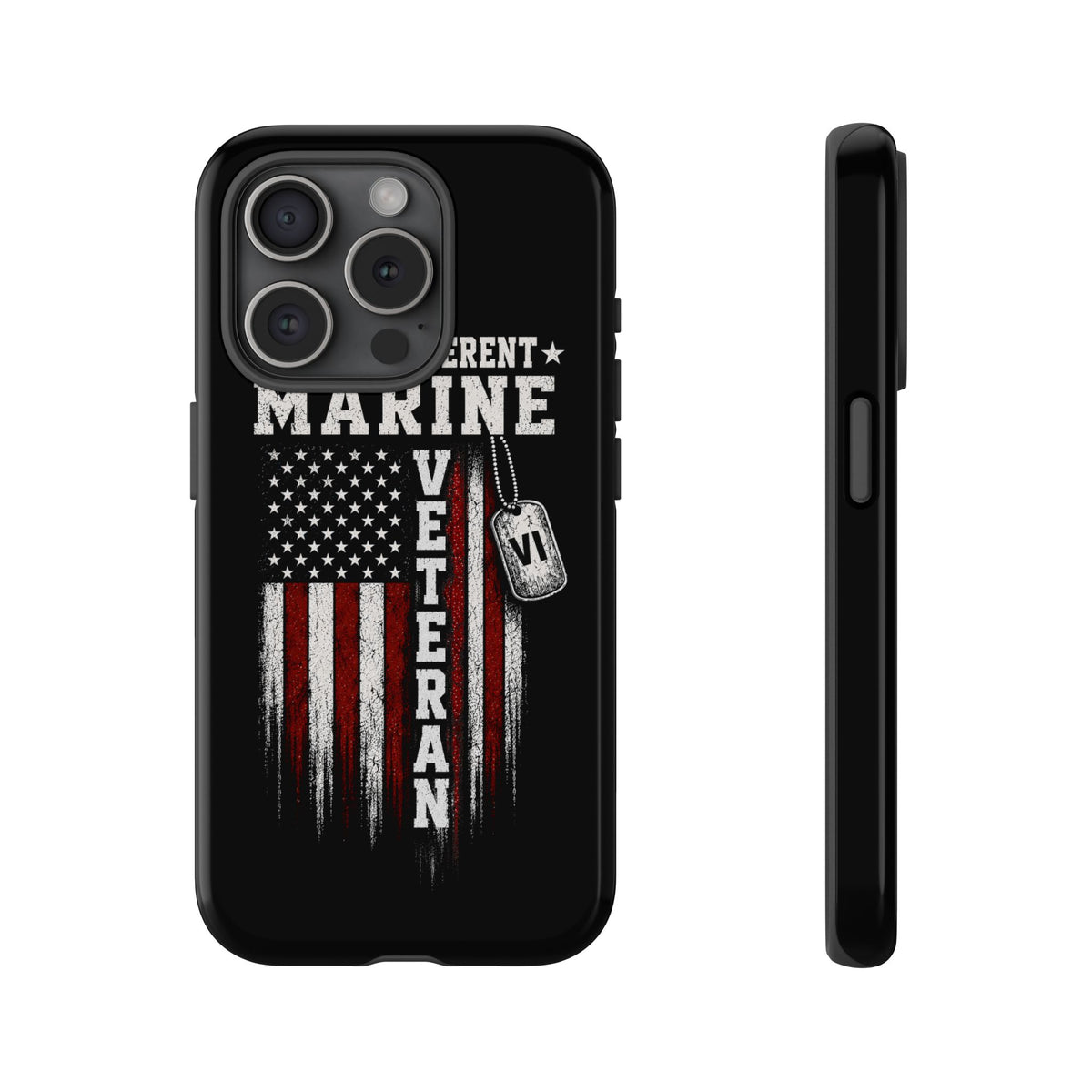 Built Different Marine Veteran Tough Phone Case