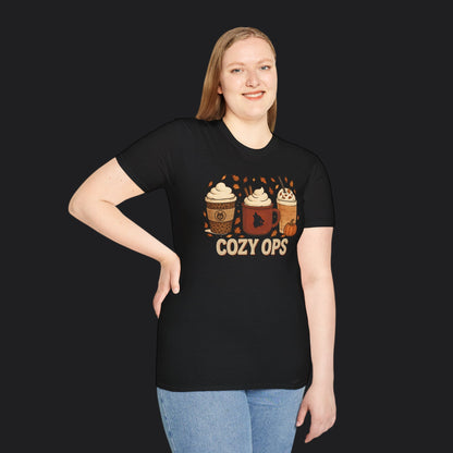 Cozy Ops Tee — Military Family Homefront Heroes Fun T-Shirt