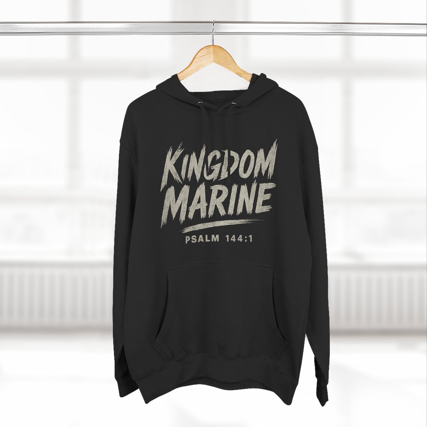 Kingdom Marine — Psalm 144:1 Hoodie